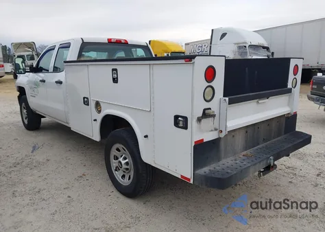 2015 Chevrolet Silverado 2500Hd Wt z USA, uszkodzony, nr VIN 1GC2KUEGXFZ501403